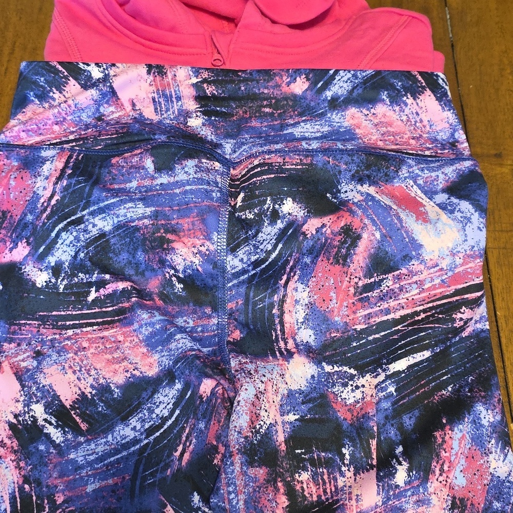 Colorful Artistic Kids Leggings - Picture 12 of 15
